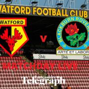 MATCHDAY LIVE: Watford v Blackburn Rovers