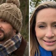 Paul Ansell (left) and Nicola Bulley (right)