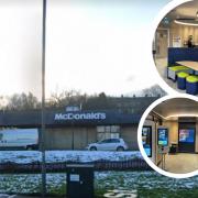 Inside the redesigned McDonald's on Burham Gate, Burnley