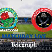 Rovers host Sheffield United at Ewood Park in the Sky Bet Championship