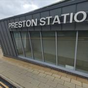 A man was arrested at Preston station after a sexual assault was reported on a train