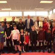 Andrew Snowdon visits Clayton Amateur Boxing Club