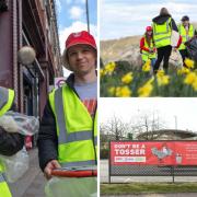 KFC workers from restaurants across Preston took part in a group litter pick
