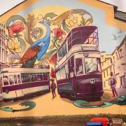First look at the stunning mural that celebrates town’s heritage and history