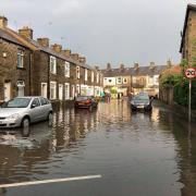 Flooding in Earby in 2018