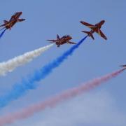 The Red Arrows will fly over the Southport Air Show this September