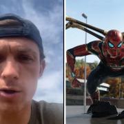 Tom Holland has sent a video to a boy who was hit by a police car in Lancaster