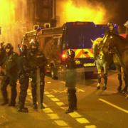 Burnley riots timeline