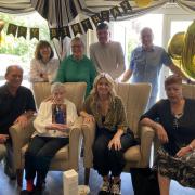 Emmerdale star surprises care home resident on her 100th birthday