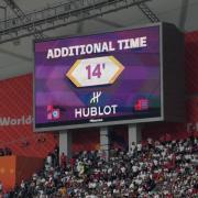 A similar approach to added time was taken at the 2022 World Cup