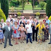 CHEERS North West lottery winners at their celebration
