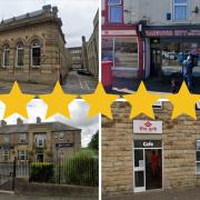 Four of the eateries which have been awarded five out of five hygiene ratings