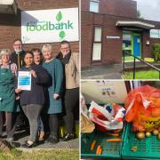 Blackburn Foodbank staff and volunteers