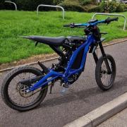 An e-bike was seized by police