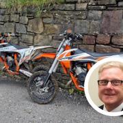 Cllr Jim Shorrock has called for more action to be taken by police around the issue of illegal off-road bikes
