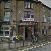 The attack took place outside the Black Bull Hotel in Haslingden