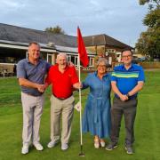 Larry has been a member of the golf club since 1965 when it cost just 10 guineas to join