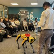 SPOT is a quadrupedal robot that can be used for a variety of tasks, including inspection, delivery, and security