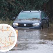 Flood alerts have been issued for parts of East Lancashire