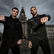 Jack Catterall and Jorge Linares ahead of their WBA Intercontinental Super-Lightweight title fight Picture :Mark Robinson/Matchroom Boxing