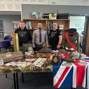 For Remembrance Day 2023, volunteers will give talks across schools in Blackburn with Darwen to talk to the children about their military experiences and the artefacts