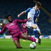 Andrew Moran in action for Rovers