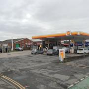 Blackburn Service Station in Whalley Banks