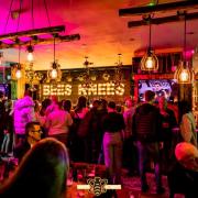 The bar area at Bees Knees Rawtenstall