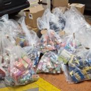 Illegal and counterfeit tobacco, illegal vapes, and counterfeit clothing, with an estimated street value of £20,000, have been seized in Lancaster.