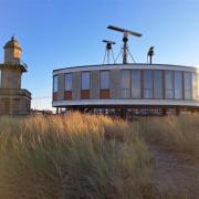 Built in 1961, the Grade II Listed edifice stands next to the town's Victorian lighthouse near to Fleetwood Promenade