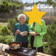 Mary Berry and AJ Odudu on Mary Makes it Easy
