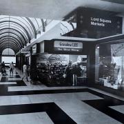 Inside Blackburn shopping centre, 1985