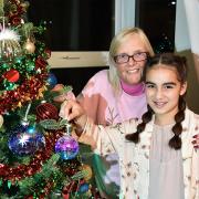 Barbara Carroll with Yasmin Mangera who is taking part in the ‘I’m a Muslim and I love the festive period’