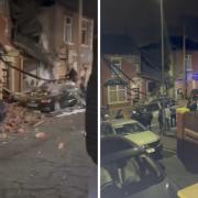 Major incident after house collapses in Blackburn