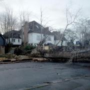 Met Office amber and red warnings were in force at the height of the storm