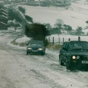Chaos for motorists in Tockholes in February 1994