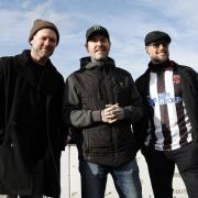 Boyzone singers Shane Lynch and Keith Duffy along with Westlife's Brian McFadden were at Chorley's FA Trophy game against Solihull Moors
