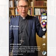 Bishop Philip talking about the new Fruitful app on TikTok