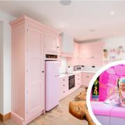 'Pink house' for sale on Coal Clough Lane, Burnley