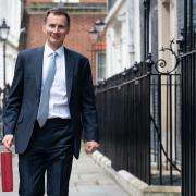 Chancellor of the Exchequer Jeremy Hunt leaves 11 Downing Street, London, with his ministerial box before delivering his Budget in the Houses of Parliament. Picture date: Wednesday March 6, 2024. PA Photo. See PA story POLITICS Budget. Photo credit