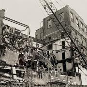 Lion brewery demolition, 1992