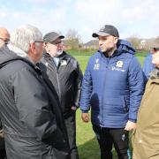 Blackburn Rovers Community Trust’s Remember the Rovers group made a special visit to Rovers' training ground