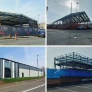 Across Blackburn a number of new business units are under construction or near completion.