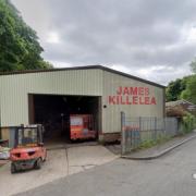 The James Killlelea premises in Crawshawbooth
