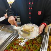 Clitheroe Salvation Army provided free meals to those in need in Clitheroe over the Easter holidays
