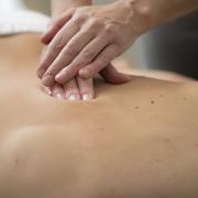 A person having a massage