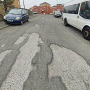 Troy Street, Blackburn is one of 21 roads to be upgraded in the coming year