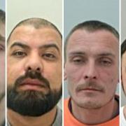 The four most wanted men in East  Lancashire this week