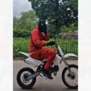 Police in Blackburn are asking for help to find this off-road biker