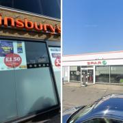 Sainsbury's Local and Spar in Oswaldtwistle